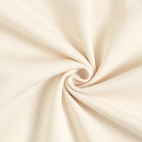 felpa garzata Tinta unita lurex – bianco lana/oro, 