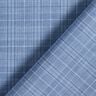Tessuto per camicie a quadretti fini – bianco/colore blu jeans,  thumbnail number 4