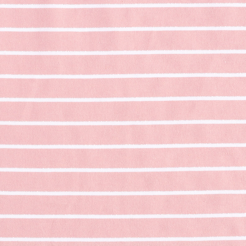 viscosa stretch con righe glitter – rosa/bianco,  image number 1