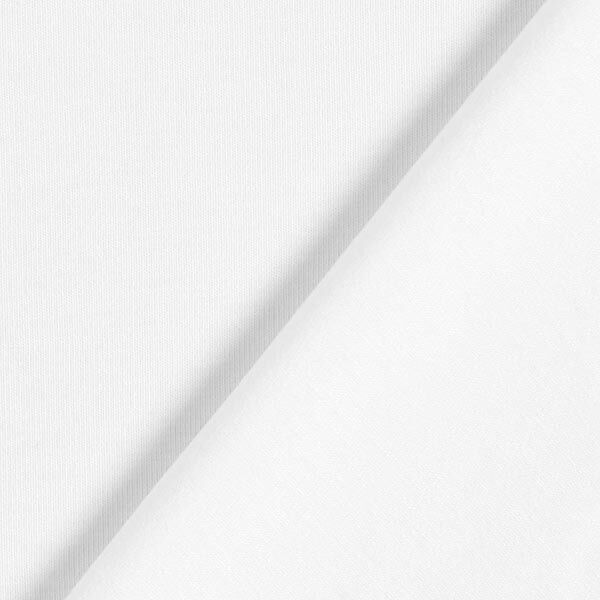 bambù jersey di viscosa tinta unita – bianco,  image number 5