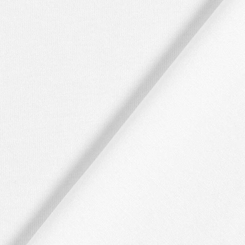 bambù jersey di viscosa tinta unita – bianco,  image number 5