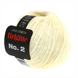 BRIGITTE No.2, 50g | Lana Grossa – bianco, 