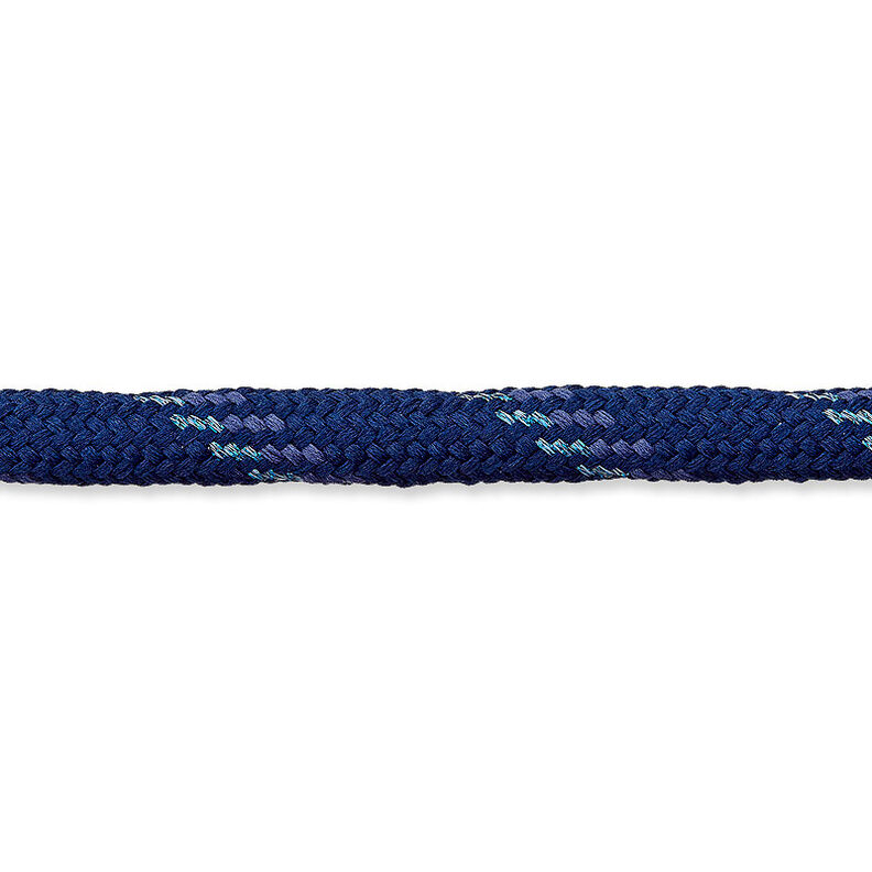 cordoncino lurex [Ø 7 mm] – blu marino,  image number 1