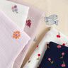 mussolina / tessuto doppio increspato Fiorellini ricamati | Poppy Fabrics – rosa antico chiaro,  thumbnail number 5