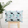 tessuto in cotone cretonne Cani astratti – blu cielo/rosé,  thumbnail number 7
