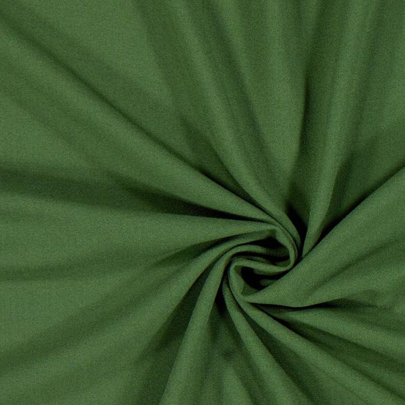 Georgette crêpe Moss – verde scuro,  image number 1
