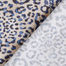 GOTS Popeline di cotone Motivo leopardato | TCC x LOOKS by Wolfgang Joop – indaco/tortora chiaro,  thumbnail number 6