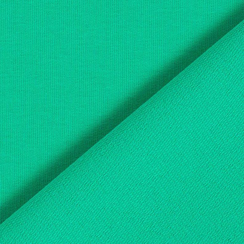 French terry leggero tinta unita – verde, image number 5