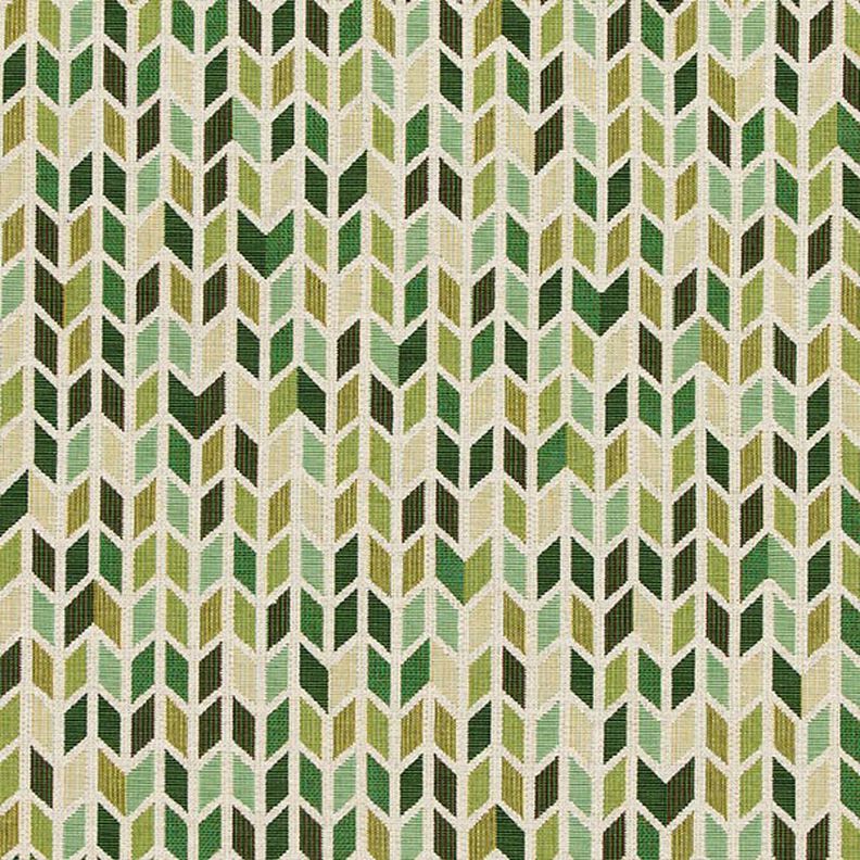 jacquard gobelin zig-zag – verde,  image number 1