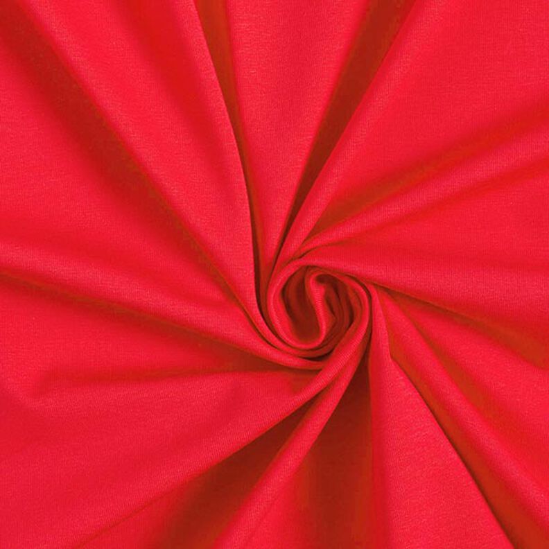 jersey di cotone medio tinta unita – rosso,  image number 1