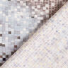 GOTS Jersey di cotone Mosaico | TCC x LOOKS by Wolfgang Joop – caramello/talpa scuro,  thumbnail number 6