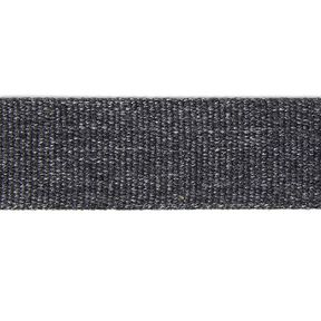 Nastro gros-grain per borse basic melange - grigio scuro, 