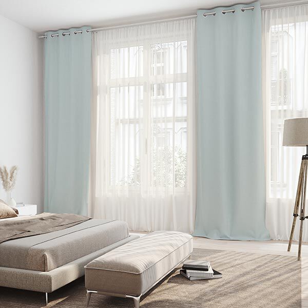tessuto in lino – menta, image number 4
