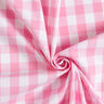 tessuto in cotone Quadro vichy 1,7 cm – rosa/bianco,  thumbnail number 3