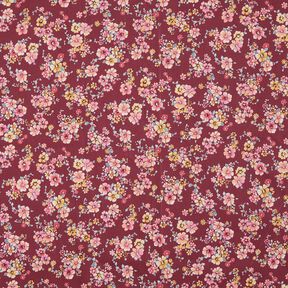 cotone rivestito Fiori romantici – malva, 