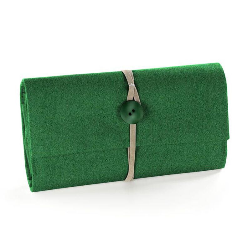 Feltro 90 cm / 3 mm di spessore – verde scuro,  image number 4