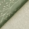 Tessuto arredo mezzo panama rami sottili – verde oliva chiaro | Resto 10cm,  thumbnail number 4