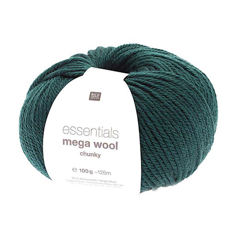 Essentials Mega Wool chunky | Rico Design – verde scuro,  image number 1