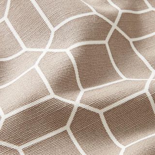 tessuto arredo tessuti canvas grafico – marrone chiaro, 