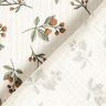 mussolina / tessuto doppio increspato Rami in fiore | by Poppy – bianco lana,  thumbnail number 4