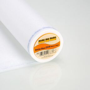 Stickvlies da ricamo | Fliselina – bianco, 