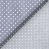 popeline di cotone Mini pois Polka – blu acciaio/bianco,  thumbnail number 4