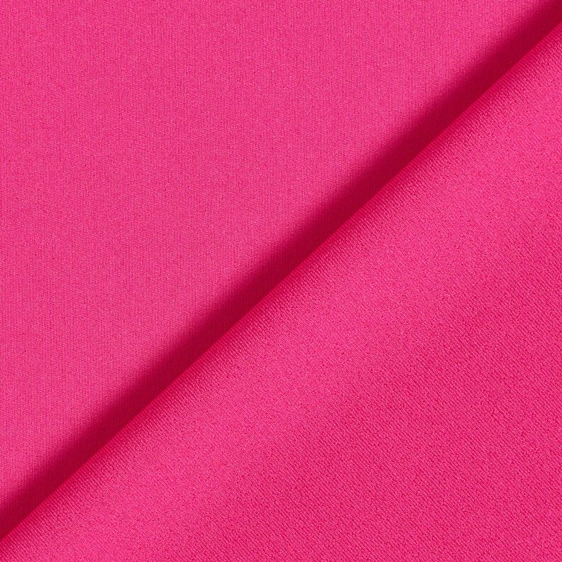 Maglia sportiva e funzionale in tinta unita – rosa fucsia acceso,  image number 4
