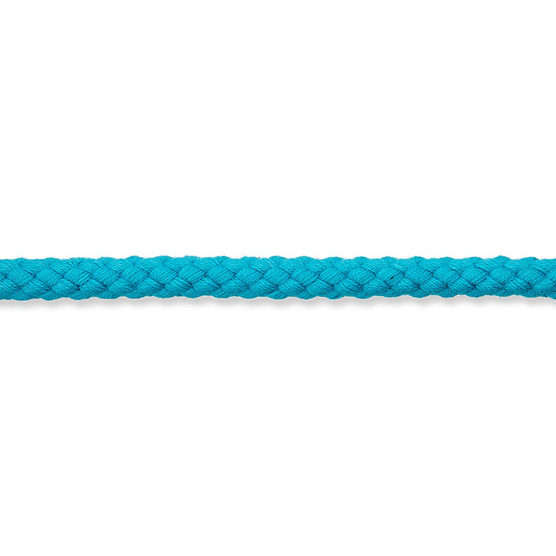 Cordoncino in cotone [Ø 7 mm] – turchese,  image number 2