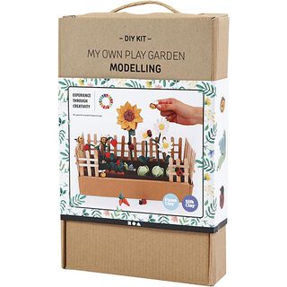 kit creativo per bambini, il mio orto/giardino, 