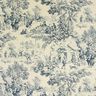 Toile de Jouy – blu acciaio,  thumbnail number 1