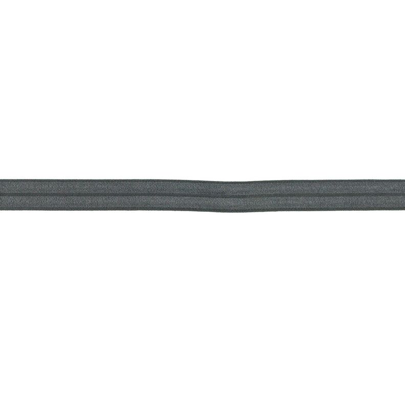 Fettuccia elastica  lucido [15 mm] – grigio scuro,  image number 1