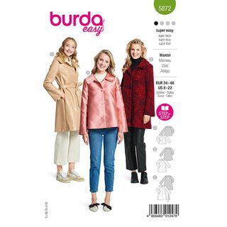 cappotto | Burda 5872 | 34-48, 