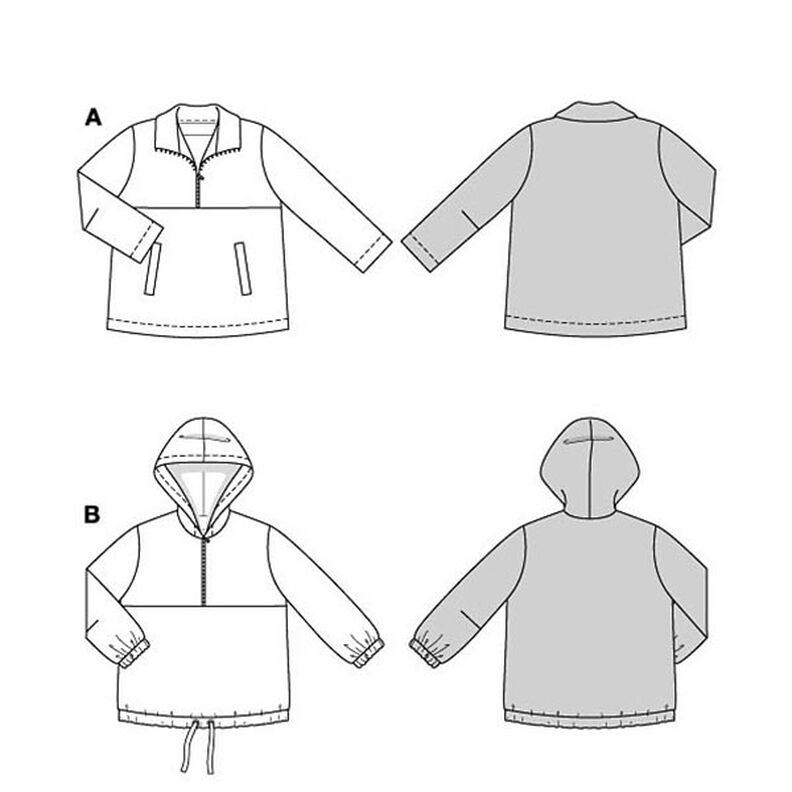 giacca taglie comode | Burda 5881 | 44-54,  image number 8