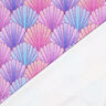 French terry, felpa estiva Conchiglie stampa digitale | by Poppy – lavanda/lilla bluastro,  thumbnail number 4