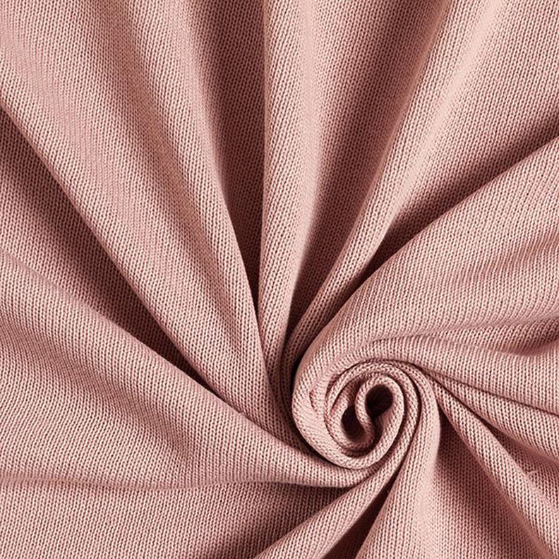 tessuto in maglia di cotone – rosa anticato,  image number 1