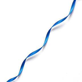Nastro in satin [3 mm] – blu reale, 