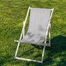 Outdoor Tessuto per sedia a sdraio mélange 44 cm – grigio argento,  thumbnail number 5