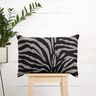 tessuto da tappezzeria Jacquard zebra – nero/grigio,  thumbnail number 9