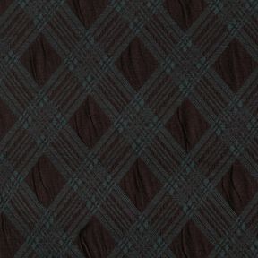 Tessuto jacquard modello Argyle – nero/verde abete,  Tessuto jacquard modello Argyle – nero/verde abete,