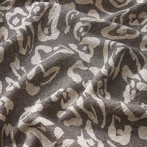 <h2>Tessuto Viscosa Air Flow Leo, antracite &ndash; bianco lana/nero &ndash; tessuto e stampato, 