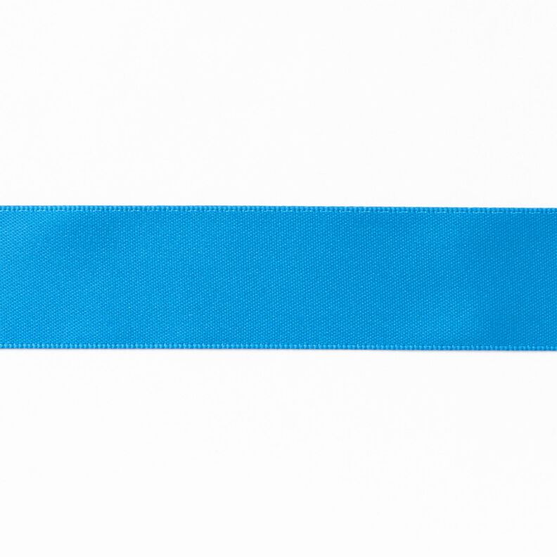Nastro in satin [25 mm] – blu,  image number 1