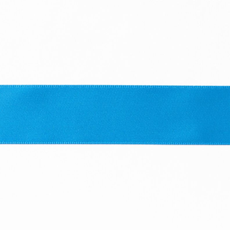 Nastro in satin [25 mm] – blu,  image number 1