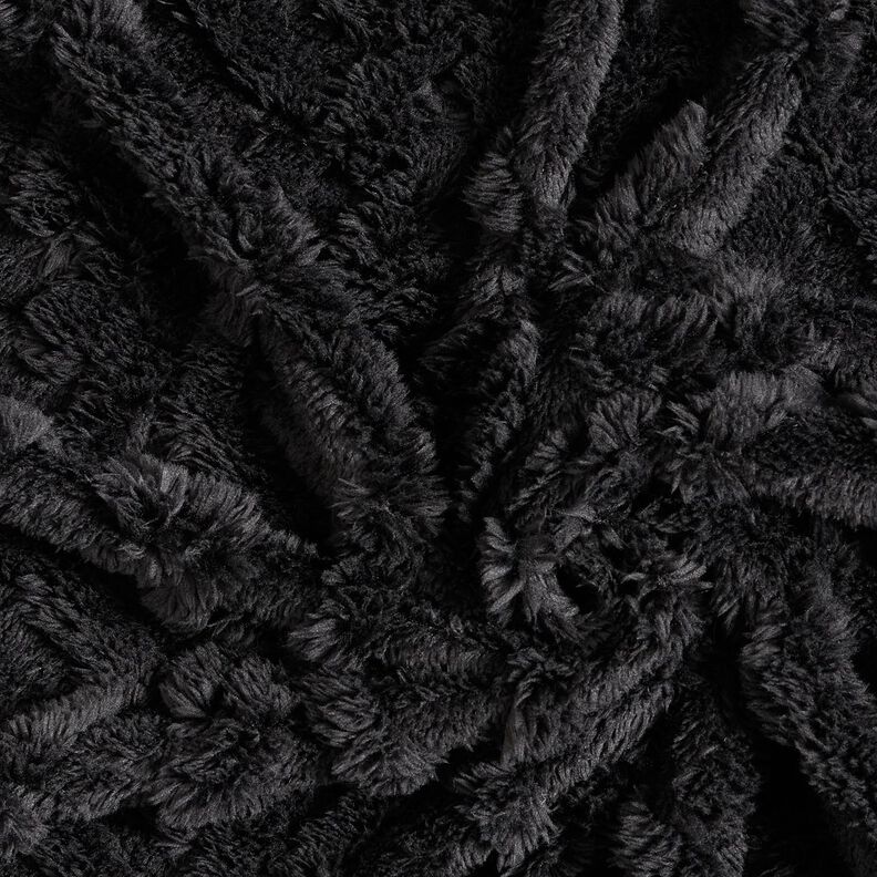 ecopelliccia diamanti – nero,  image number 3