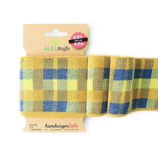 GOTS tessuto in maglia bio per bordi e polsini CUFF ME ICON [140 cm | 8 cm] | Albstoffe, 