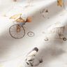 jersey di cotone Cuccioli di animali in cammino stampa digitale – naturale,  thumbnail number 2