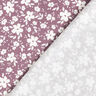jersey di cotone Fiorellini bicolori – rosa antico scuro,  thumbnail number 4