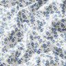 popeline di cotone Mare di boccioli – colore blu jeans/bianco,  thumbnail number 2