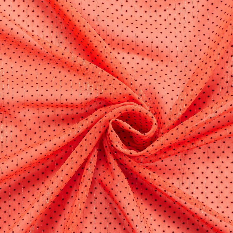 Righe con righe glitterate e pois – arancione, image number 3