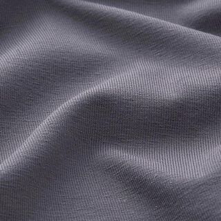 jersey di cotone medio tinta unita – nero-azzurro, 