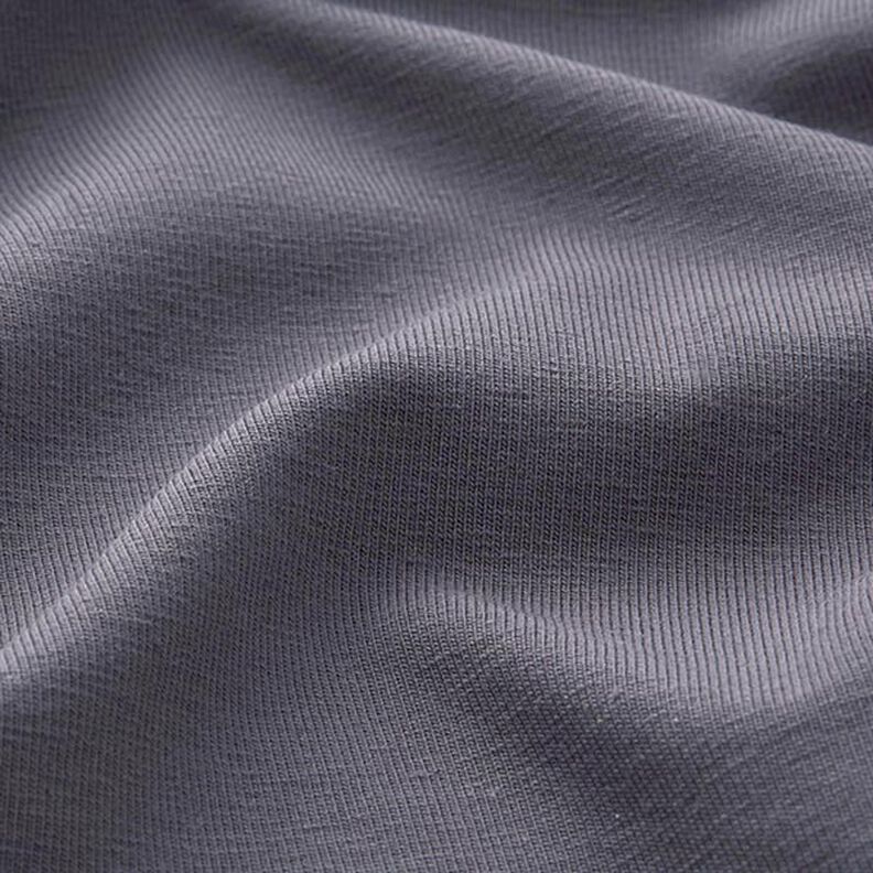 jersey di cotone medio tinta unita – nero-azzurro,  image number 4